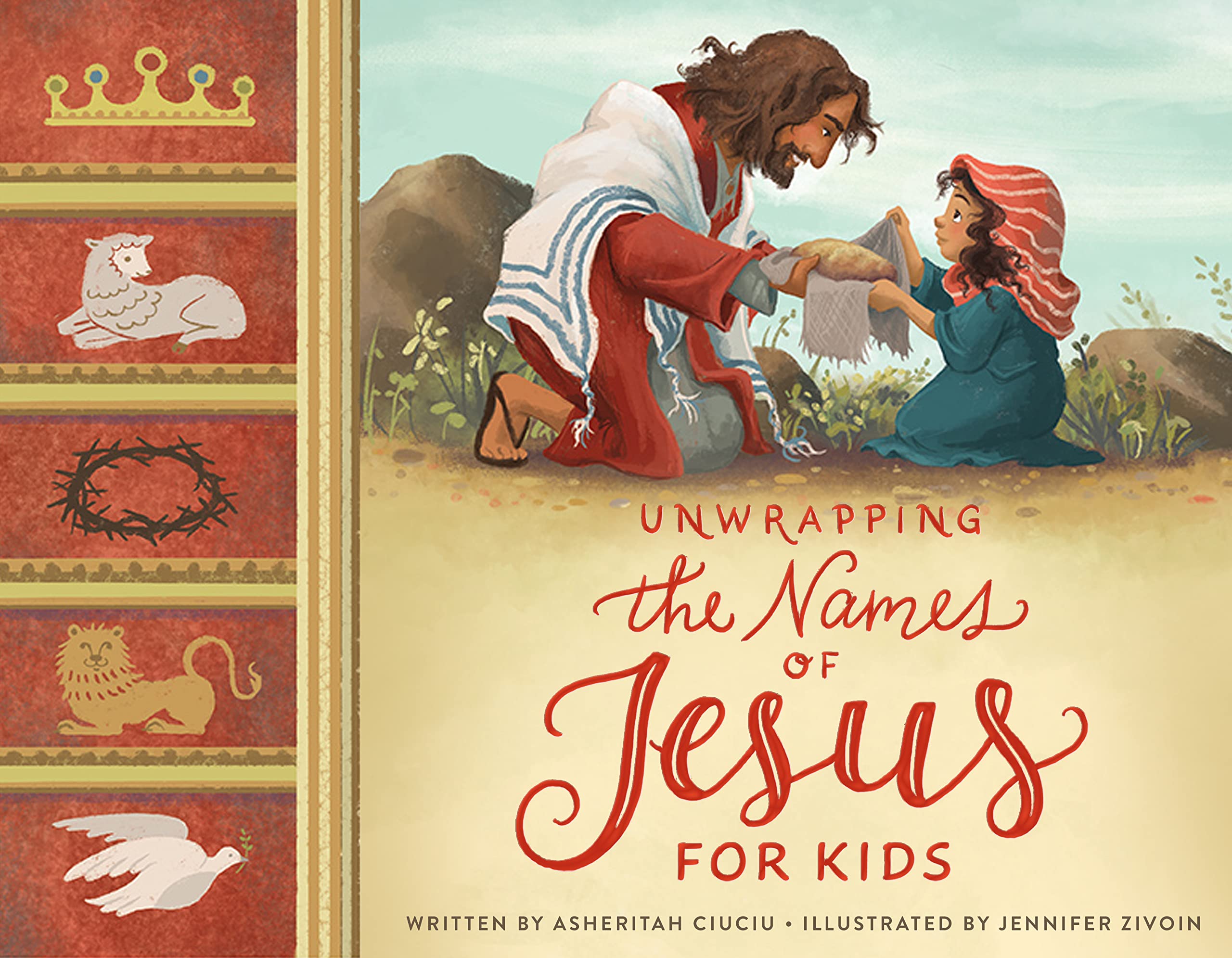 Unwrapping the Names of Jesus for Kids Cover Art