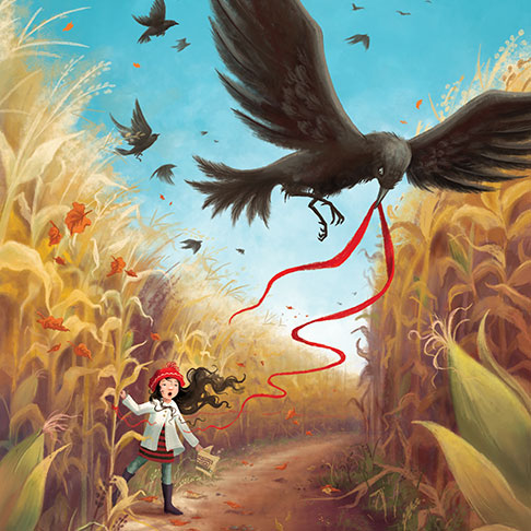 Crows In The Corn Maze